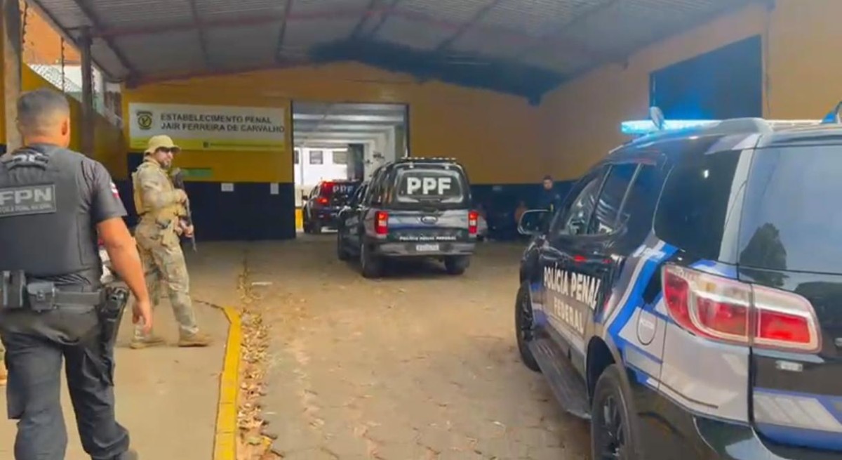 Polícia Penal deflagra 2º dia da Operação Nêmesis na Máxima de Campo Grande com apoio da Força Penal Nacional