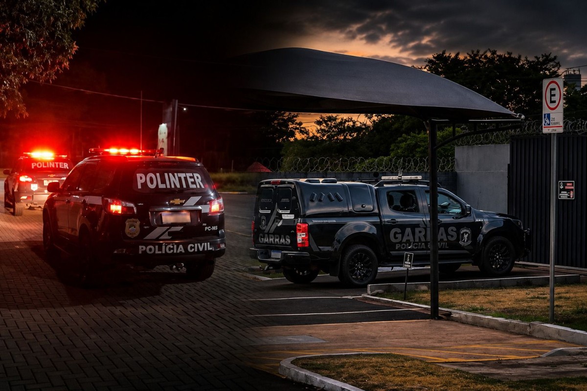 Suspeito de estuprar criança de 7 anos é preso pela Polícia Civil em Campo Grande (MS)