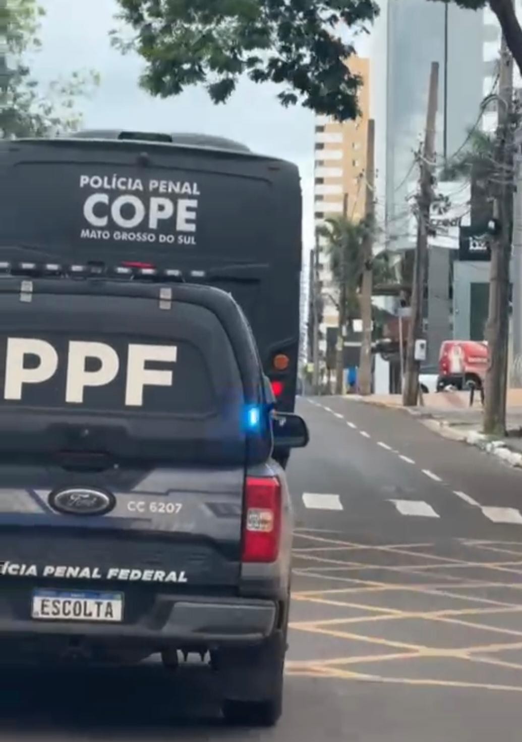 Polícia Penal deflagra 2º dia da Operação Nêmesis na Máxima de Campo Grande com apoio da Força Penal Nacional