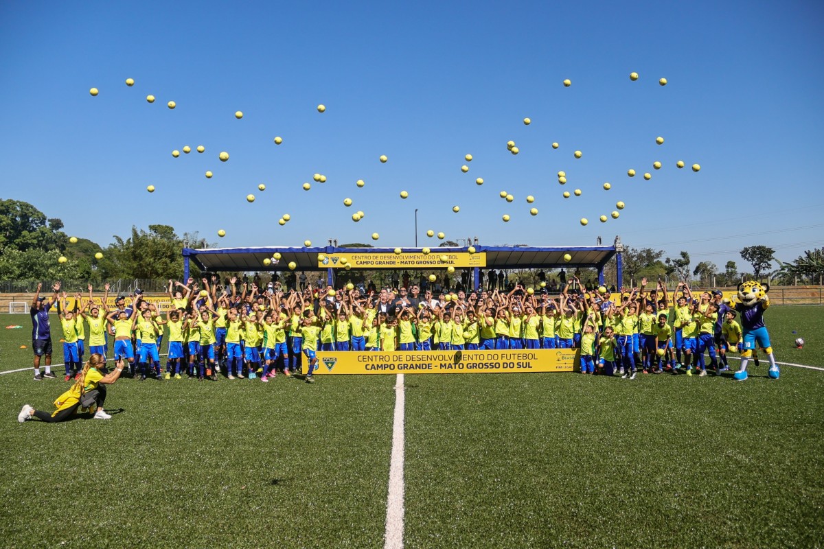 CBF inaugura Centro de Desenvolvimento do Futebol em Campo Grande