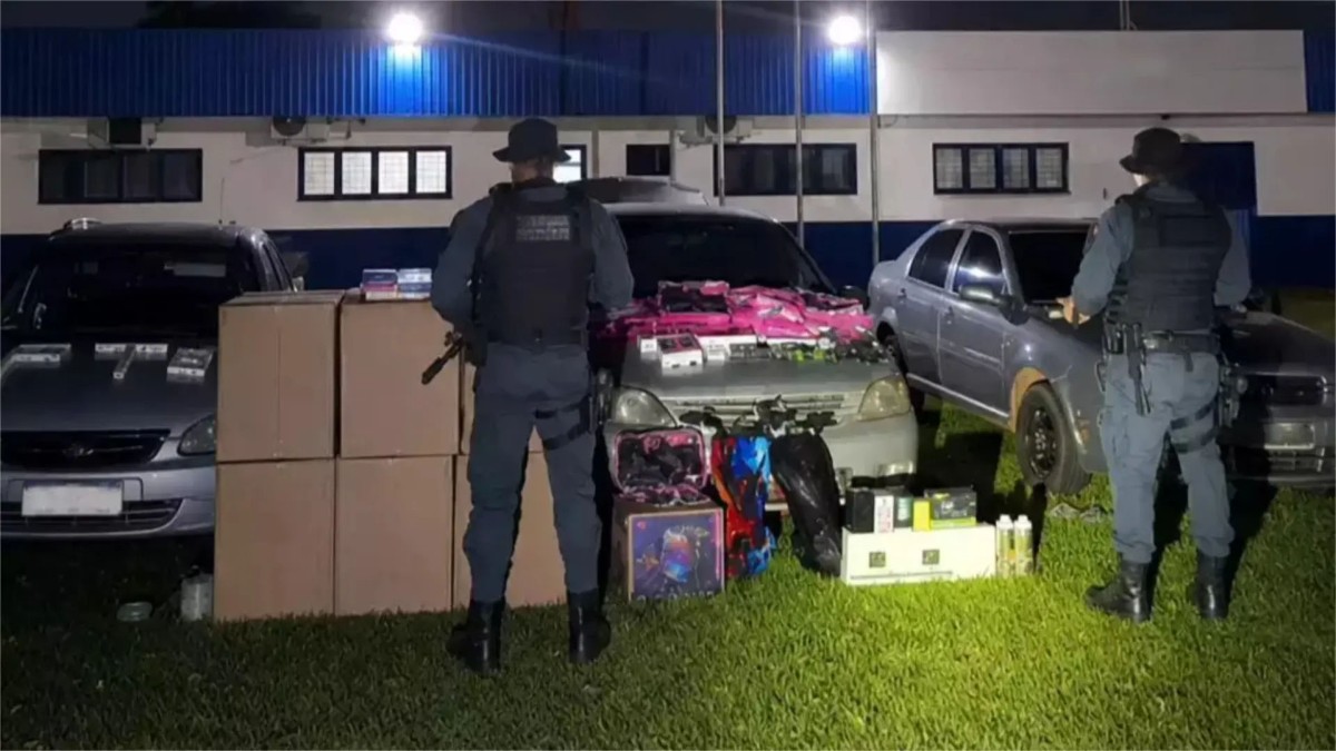 Comboio é flagrado com "canetas emagrecedoras"  na MS-162