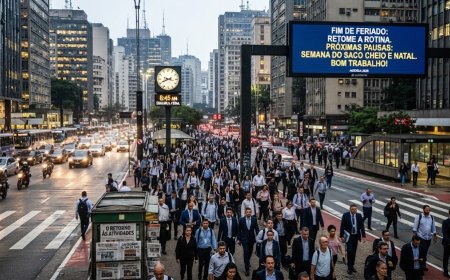 Feriado prolongado termina e o foco agora se volta para a "Semana do Saco Cheio" e as festividades de fim de ano