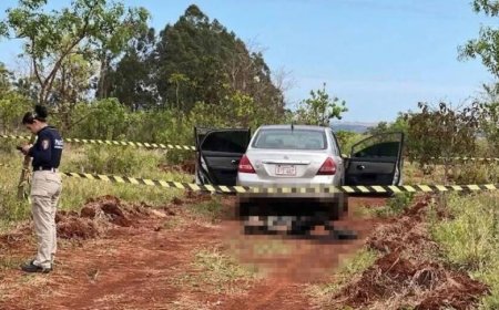 Homem de 36 anos é encontrado morto a tiros e com corpo semicarbonizado na…
