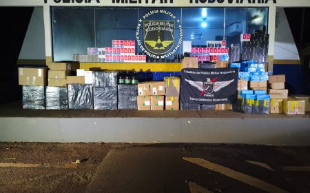 BPMRv apreende quase R$ 1 milhão em mercadorias contrabandeadas em Dourados