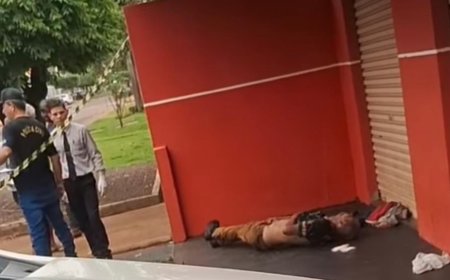Homem de 43 anos é encontrado morto em frente a igreja em Dourados