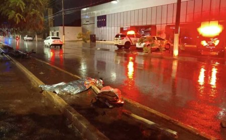 Ciclista morre após ser atropelado por SW4 em cruzamento de Dourados