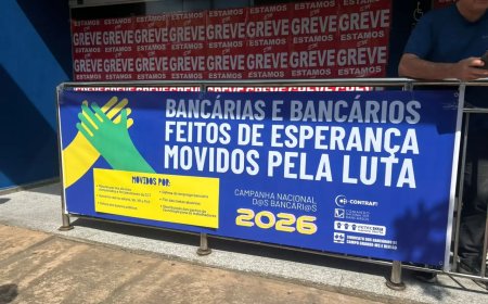 Bancários seguem em greve e agências da Caixa permanecem fechadas