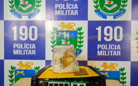 Força Tática apreende pasta base de cocaína escondida dentro de máquina de solda em Ponta Porã