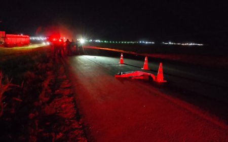 Homem morre atropelado por carreta na Avenida 306 em Chapadão do Sul