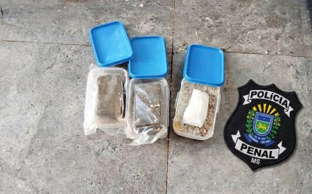 Fiscalização apreende maconha e drogas sintéticas escondidas em marmitas de presídio em Dourados
