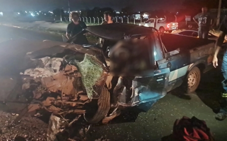Tragédia na BR-262: Colisão frontal entre picape e SUV deixa um morto e doi…