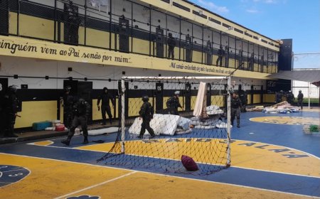 Polícia Penal deflagra megaoperação pente-fino na Penitenciária Estadual de Dourados