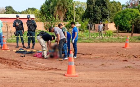 Corpo de homem amarrado e envolto em plástico é encontrado em avenida de Coxim