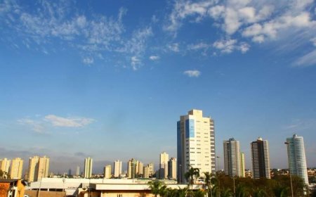 São Pedro não se decide e mistura sol com nuvens em MS