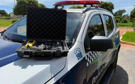 Motorista embriagado causa colisão e capotamento em rotatória de Nova Andradina