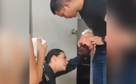 "Corre que ele está roxo": PM salva recém-nascido engasgado com leite
