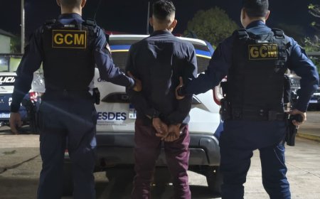 GCM reprime atitude suspeita e recaptura foragido que usou dados falsos por 40 minutos em Campo Grande