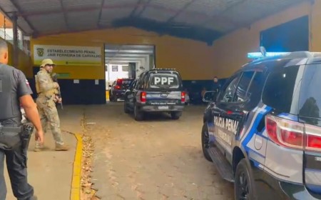 Polícia Penal deflagra 2º dia da Operação Nêmesis na Máxima de Campo Grande com apoio da Força Penal Nacional