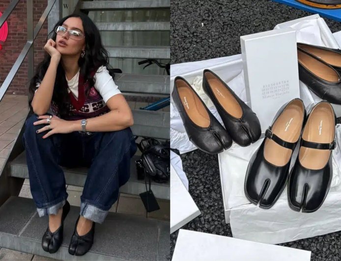 Sapato "pata de vaca" vira tendência entre fashionistas
