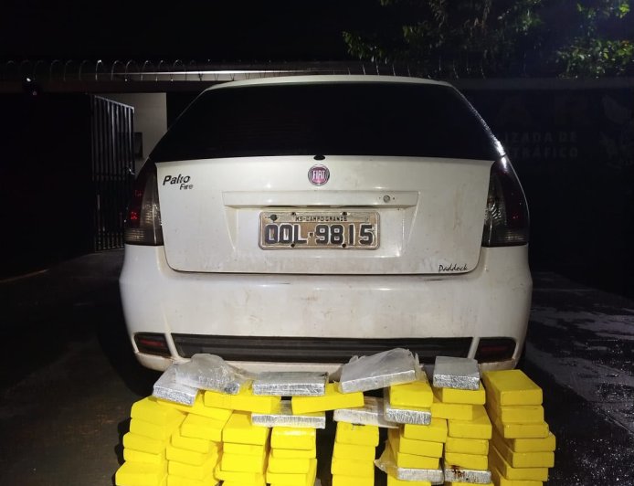 Ação da PM apreende 63 kg de cocaína e causa prejuízo de R$ 4,7 milhões ao tráfico em Campo Grande