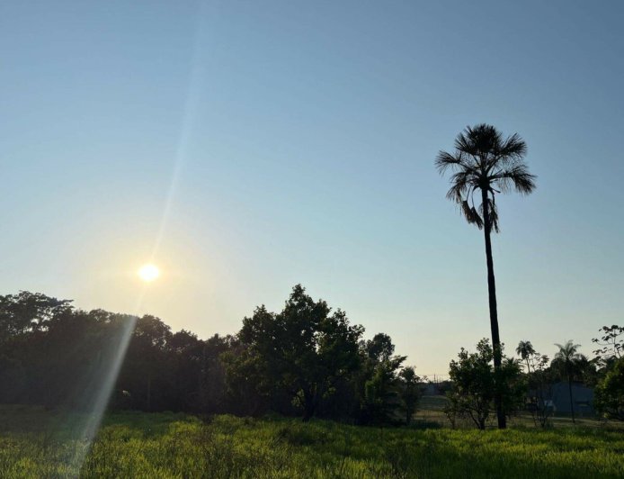 Temperatura dispara e MS enfrenta segunda-feira de muito calor