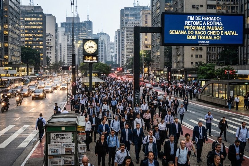 Feriado prolongado termina e o foco agora se volta para a "Semana do Saco C…
