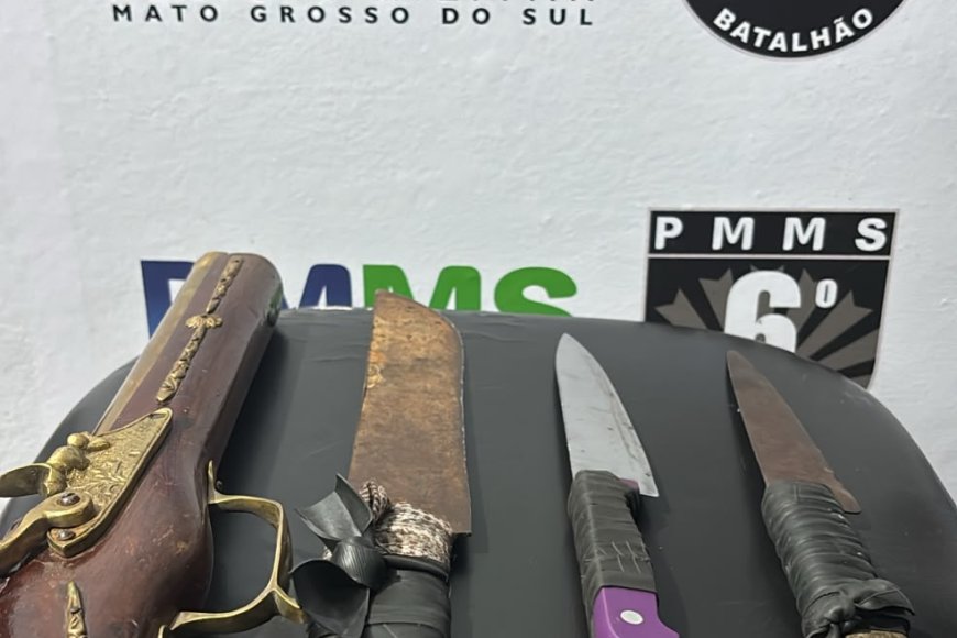 FORÇA TÁTICA DESARTICULA PONTO DE TRÁFICO E PRENDE DOIS FORAGIDOS EM CORUMB…