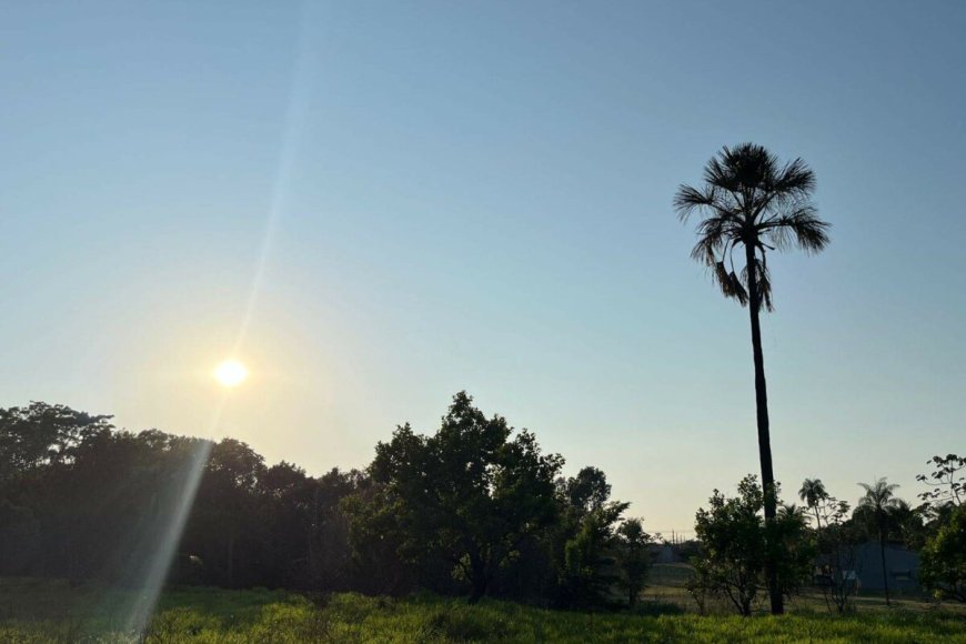 Temperatura dispara e MS enfrenta segunda-feira de muito calor