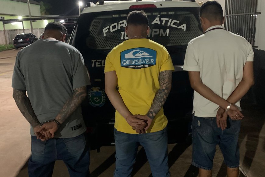 Ação da Força Tática resulta na apreensão de mais de 3 kg de skunk e três p…