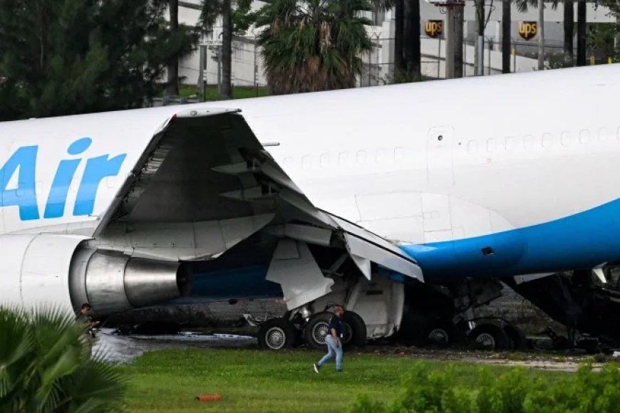 Tragédia em Miami: Voo da Amazon Air ultrapassa pista e deixa cinco mortos
