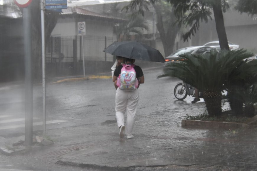 Campo Grande entra em alerta para tempestade