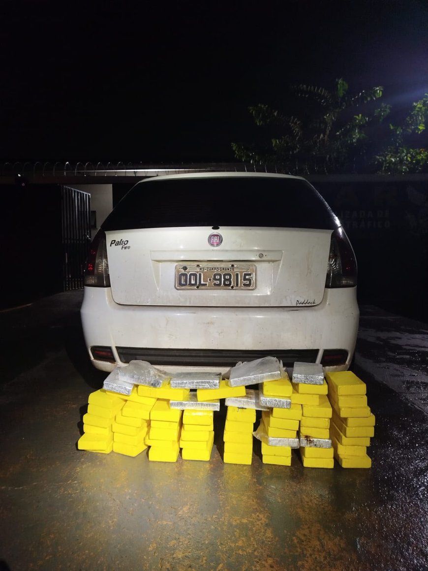 Ação da PM apreende 63 kg de cocaína e causa prejuízo de R$ 4,7 milhões ao tráfico em Campo Grande