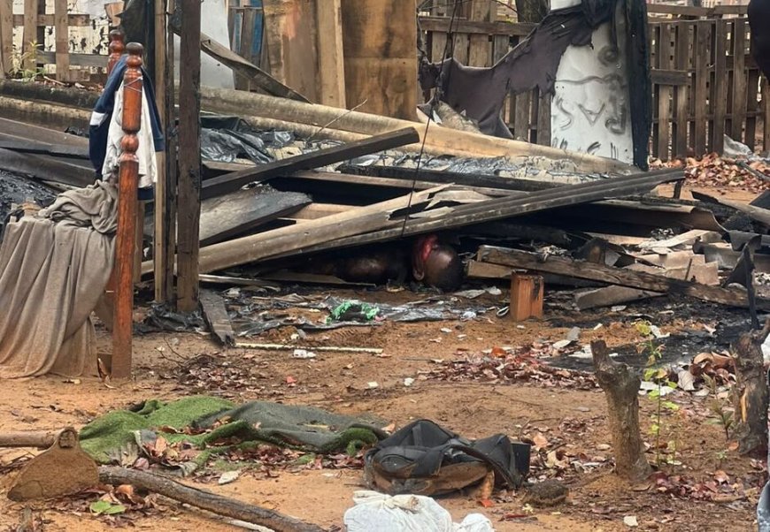 Corpo parcialmente carbonizado é encontrado após incêndio em Campo Grande