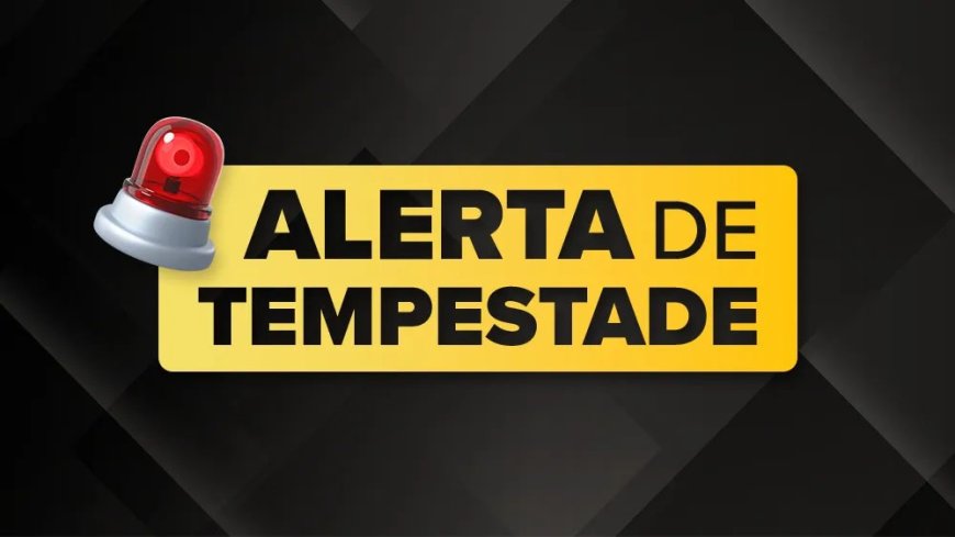 MS entra em alerta para tempestades nesta sexta-feira