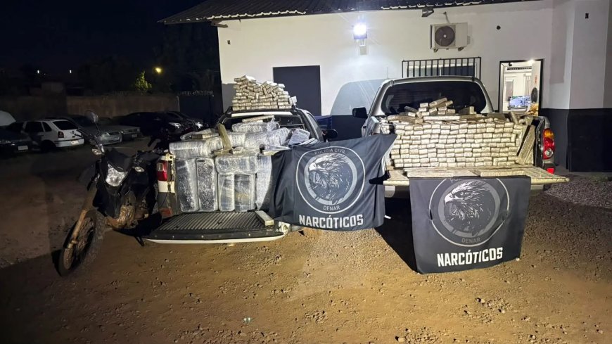 Denúncia leva polícia a casa com 1,6 tonelada de maconha
