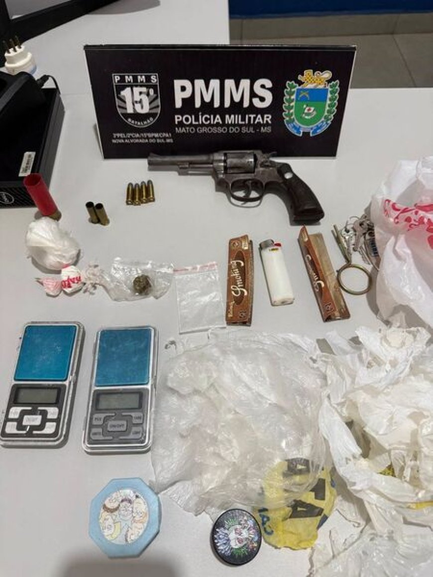 Suspeito morre em confronto com a PM e depósito de drogas é localizado em Nova Alvorada do Sul