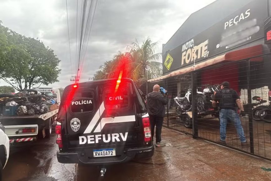 Polícia estoura desmanche e prende três em Campo Grande