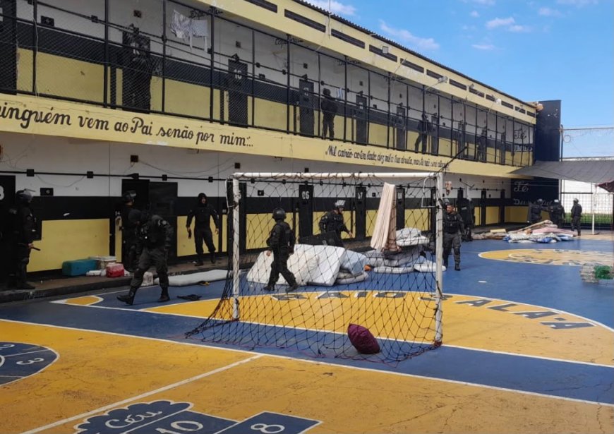 Polícia Penal deflagra megaoperação pente-fino na Penitenciária Estadual de Dourados