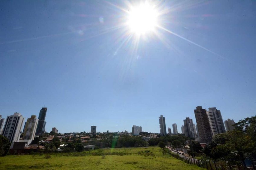 Calor aperta e MS pode chegar aos 43°C
