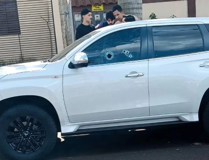 Empresário é morto a tiros dentro de caminhonete em Ponta Porã