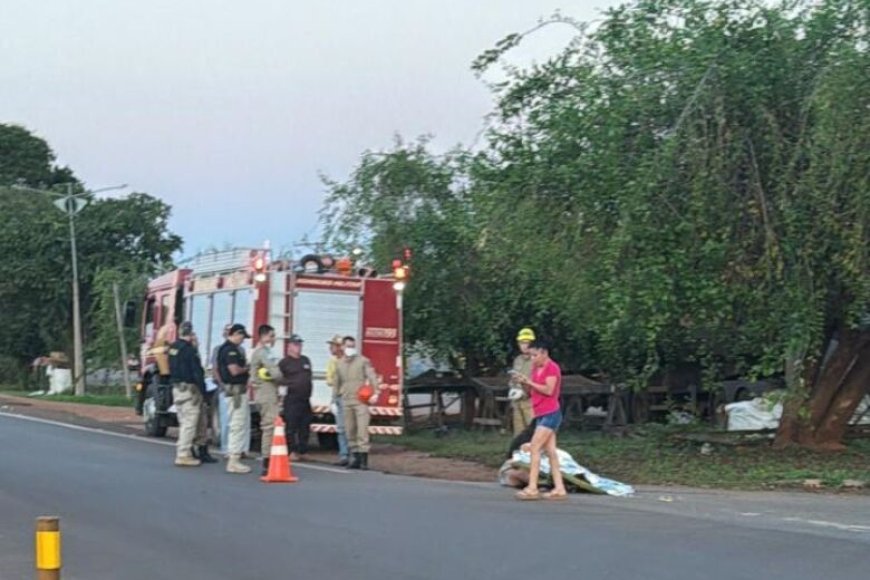 Em Jardim, adolescente de 13 anos morre atropelado por carreta
