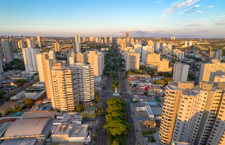 Campo Grande, imagem Av Afonso Pena