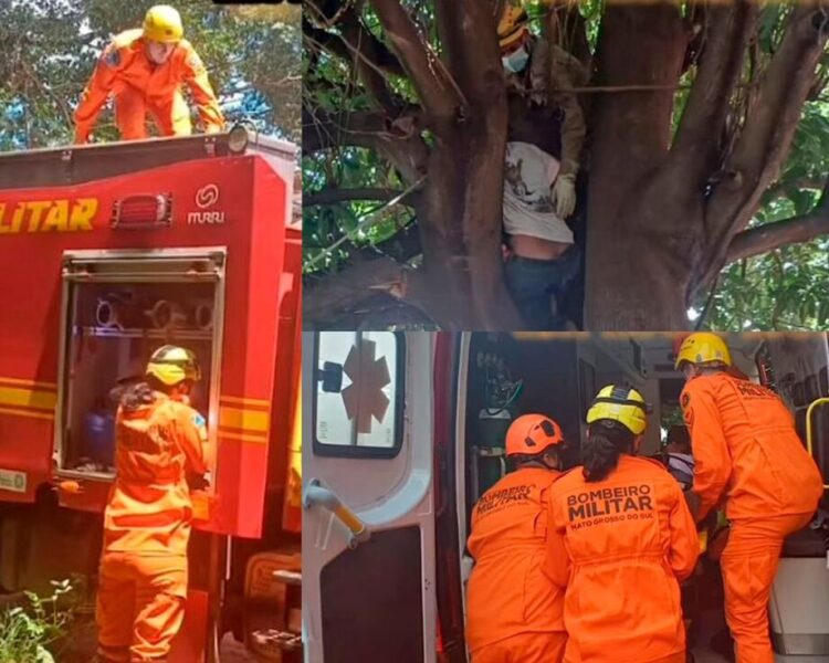 Foto: Corpo de Bombeiros/O Pantaneiro