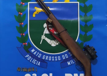 11º BPM apreende arma de fogo durante verificação de denúncia