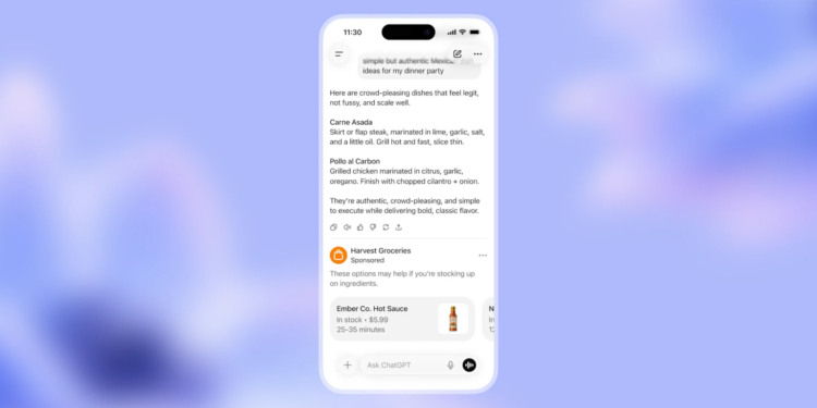 É oficial: ChatGPT vai exibir anúncios em breve • Tecnoblog
