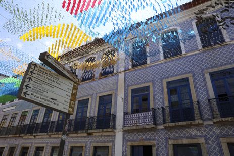 São Luís, (MA), 11/08/2025 – Ruas com casarios tombados pelo IPHAN no centro histórico de São Luís, cidade Patrimônio da Humanidade pela Unesco. Foto: Tomaz Silva/Agência Brasil