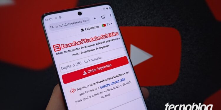 Como baixar legendas do YouTube geradas automaticamente • Tecnoblog