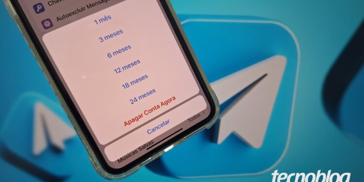Como excluir uma conta do Telegram • Tecnoblog