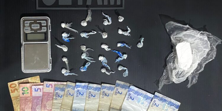 Polícia Militar em Três Lagoas realiza prisão de autor de tráfico de drogas e apreende entorpecentes