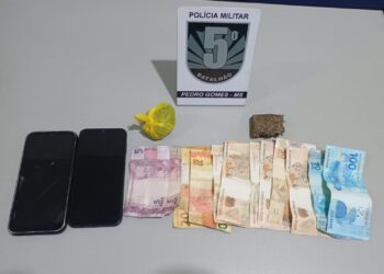 Polícia Militar prende jovem por tráfico de drogas em Pedro Gomes